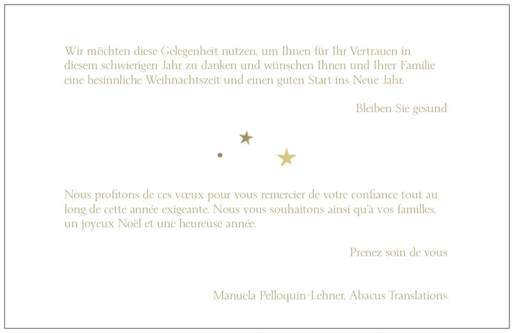 Bonne année